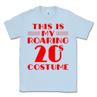 Dusty Blue halloween roaring 20s costume Classic Tee - trangStudio