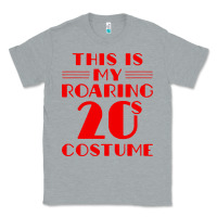 Heather Grey halloween roaring 20s costume Classic Tee - trangStudio