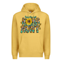 Antique Gold only the best moms get promoted to aunt Premium Hoodie - CowhideDigitalArt