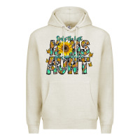 Oatmeal Heather only the best moms get promoted to aunt Premium Hoodie - CowhideDigitalArt