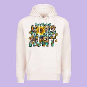 Only The Best Moms Get Promoted To Aunt Premium Hoodie Designed By Cowhidedigitalart