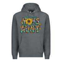 Rock only the best moms get promoted to aunt Premium Hoodie - CowhideDigitalArt