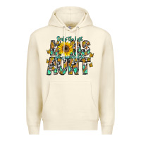 Sandshell only the best moms get promoted to aunt Premium Hoodie - CowhideDigitalArt