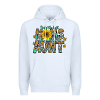 White only the best moms get promoted to aunt Premium Hoodie - CowhideDigitalArt