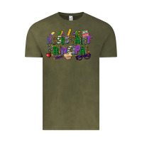Vintage Olive assistant principal mardi gras Vintage Tee - CowGirlArtShop