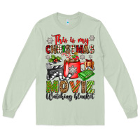Matcha this is my christmas movie watching blanket Long Sleeve Tee - OliviaCreatesArt