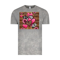 Cloud Rock valentines day western hearts and sunflowers Vintage Tee - Jasminsmagicworld