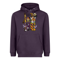 Plum halloween love gnome Heavyweight Hoodie - BarkalooDesign