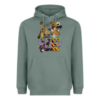 Sage halloween love gnome Heavyweight Hoodie - BarkalooDesign