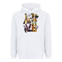 White halloween love gnome Heavyweight Hoodie - BarkalooDesign