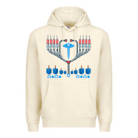 Sandshell jewish hanukkah chanukah doctor medical menorah  gifts Premium Hoodie - trangStudio