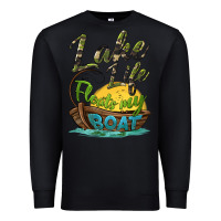Black lake life floats my boat Premium Sweatshirt - BarkalooDesign