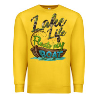 Lemon lake life floats my boat Premium Sweatshirt - BarkalooDesign