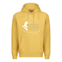 Antique Gold Kiteboarding Hood River Oregon, Kitesurfing Premium Hoodie - trangStudio