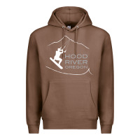 Chestnut Kiteboarding Hood River Oregon, Kitesurfing Premium Hoodie - trangStudio