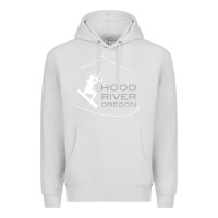 Dove Grey Kiteboarding Hood River Oregon, Kitesurfing Premium Hoodie - trangStudio