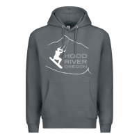 Rock Kiteboarding Hood River Oregon, Kitesurfing Premium Hoodie - trangStudio