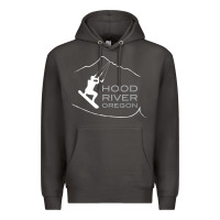 Smoke Kiteboarding Hood River Oregon, Kitesurfing Premium Hoodie - trangStudio