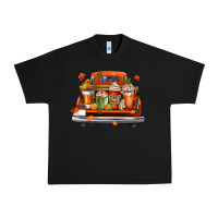 Black coffee cups truck Urban Heavy Tee - CowGirlArtShop