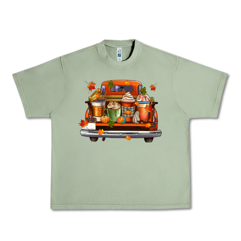Coffee Cups Truck Urban Heavy Tee by CowGirlArtShop | Teevron