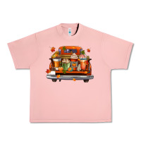 Salmon coffee cups truck Urban Heavy Tee - CowGirlArtShop