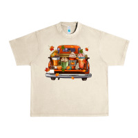 Sandshell coffee cups truck Urban Heavy Tee - CowGirlArtShop