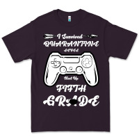 Plum I Survived Quarantine Level Next Fifth Grade Premium Tee - Bettercallsaul