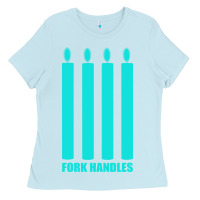 Baby Blue fork handles Ladies Tee - Bettercallsaul