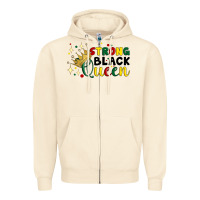 Sandshell strong black queen Zipper Hoodie - Artiststas