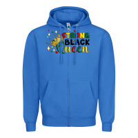 True Royal strong black queen Zipper Hoodie - Artiststas