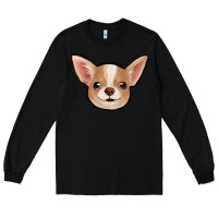 Black Chihuahua Long Sleeve Tee - Jasminsmagicworld