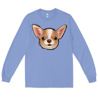 Colony Blue Chihuahua Long Sleeve Tee - Jasminsmagicworld