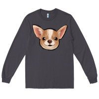 Smoke Chihuahua Long Sleeve Tee - Jasminsmagicworld