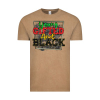 Vintage Coffee young gifted and black Vintage Tee - CowGirlArtShop