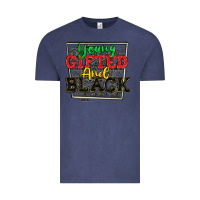 Vintage Denim young gifted and black Vintage Tee - CowGirlArtShop