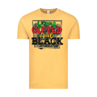 Vintage Mustard young gifted and black Vintage Tee - CowGirlArtShop