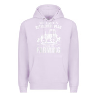 Lilac Yes I Do Have A Retirement Plan Farming Funny Farmer Gift Premium Hoodie - trangStudio
