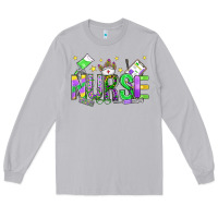 Moon Dust mardi gras nurse Long Sleeve Tee - OliviaCreatesArt