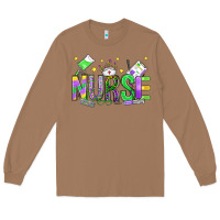 Mardi Gras Nurse Long Sleeve Tee | Teevron