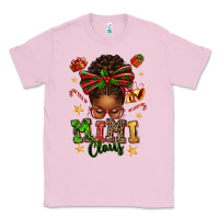 Bubblegum Pink mimi claus afro messy bun Classic Tee - texasbilliewilder