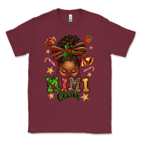 Burgundy mimi claus afro messy bun Classic Tee - texasbilliewilder