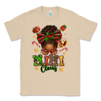 Mushroom mimi claus afro messy bun Classic Tee - texasbilliewilder