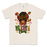 Natural mimi claus afro messy bun Classic Tee - texasbilliewilder