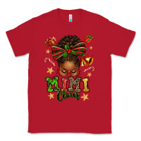 Red mimi claus afro messy bun Classic Tee - texasbilliewilder