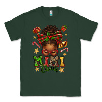 Sports Green mimi claus afro messy bun Classic Tee - texasbilliewilder