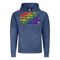 Vintage Denim What a beautiful day to respect other people's Vintage Hoodie - CowGirlArtShop