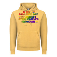 Vintage Mustard What a beautiful day to respect other people's Vintage Hoodie - CowGirlArtShop