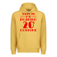 Antique Gold halloween roaring 20s costume Premium Hoodie - trangStudio