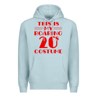 Blue Mist halloween roaring 20s costume Premium Hoodie - trangStudio