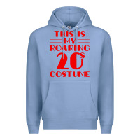Colony Blue halloween roaring 20s costume Premium Hoodie - trangStudio